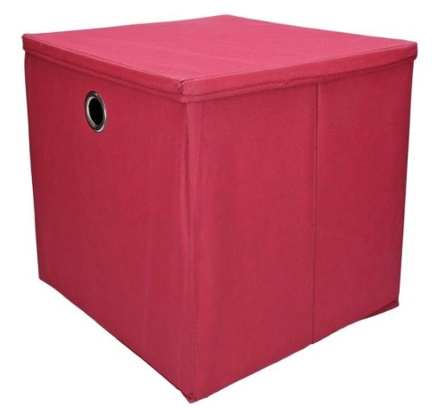 Materiałowe pudełko rozkładane z wiekiem 33 x 33 cm.jpg