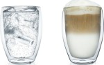 Creano dwuściankowe szklanki Thermo glas
