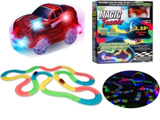 Świecący tor samochodowy Magic Tracks