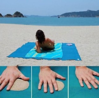 SAND FREE mata koc przepuszczający piasek 200x150