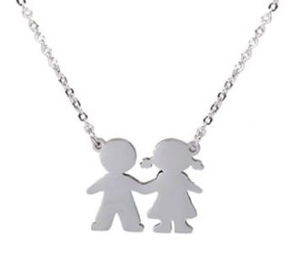 Łańcuszek Just-In "boy&girl"