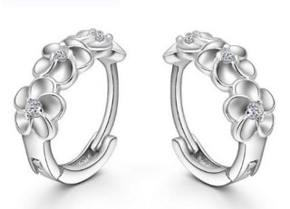 Kolczyki Triple Flower