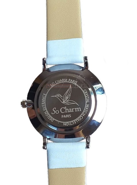 Tył koperty zegarka So Charm Crystal Watch – widok tylnej części