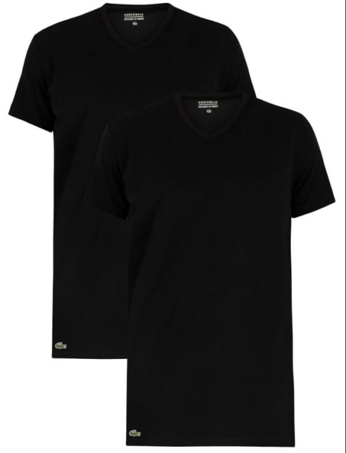 Lacoste podkoszulki  czarne  v-neck.jpg