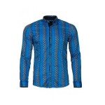 Koszula męska Cipo&Baxx niebieska L