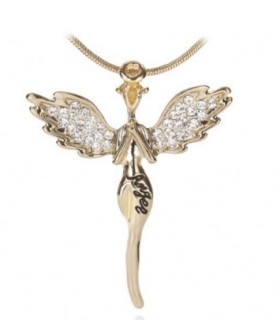 Naszyjnik Silvity  Anioł Stróż