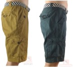 Spodenki bojówki męskie cargo bawełniane krótkie na lato