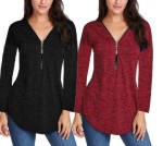 Bluzka damska Jenny z długim rękawem