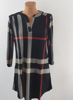 Bluzka damska, tunika czarna S