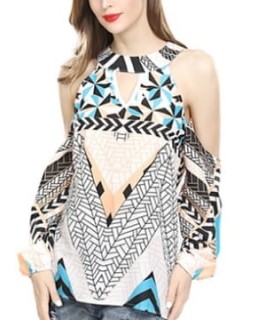 Bluzka damska z odkrytymi ramionami „Gianella”