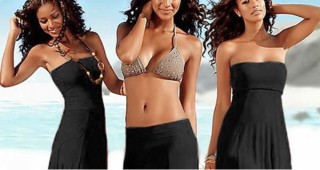 Sukienka plażówka 2w1