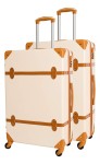 Zestaw 2 walizek Compagnie Du Bagage w kolorze jasno beżowym