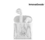 Bezprzewodowe słuchawki marmurowe InnovaGoods SmartPods.