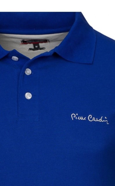 Koszulka męska Pierre Cardin Polo z kołnierzykiem i krótkim rękawem