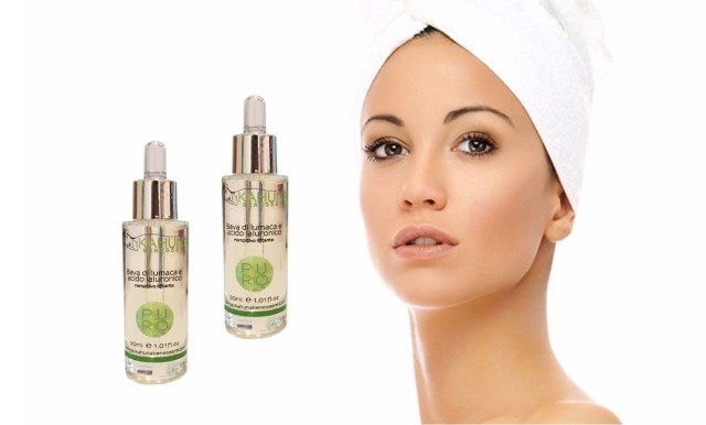 Serum ze Sluzem ślimaka i złotym kwasem hialuronowym  zielony 3.jpg