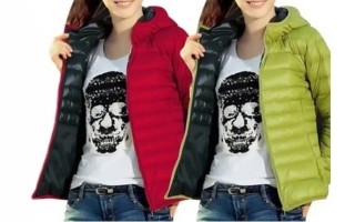 Kurtka damska pikowana lekka przejściowa kaptur wiosna jesień OUTLET Uniquely Zero