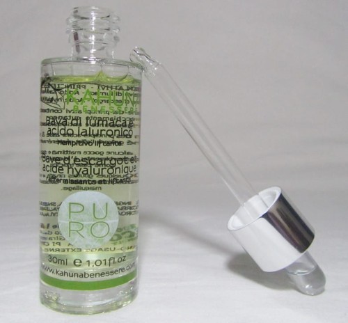 Serum ze Sluzem ślimaka i złotym kwasem hialuronowym  zielony.jpg