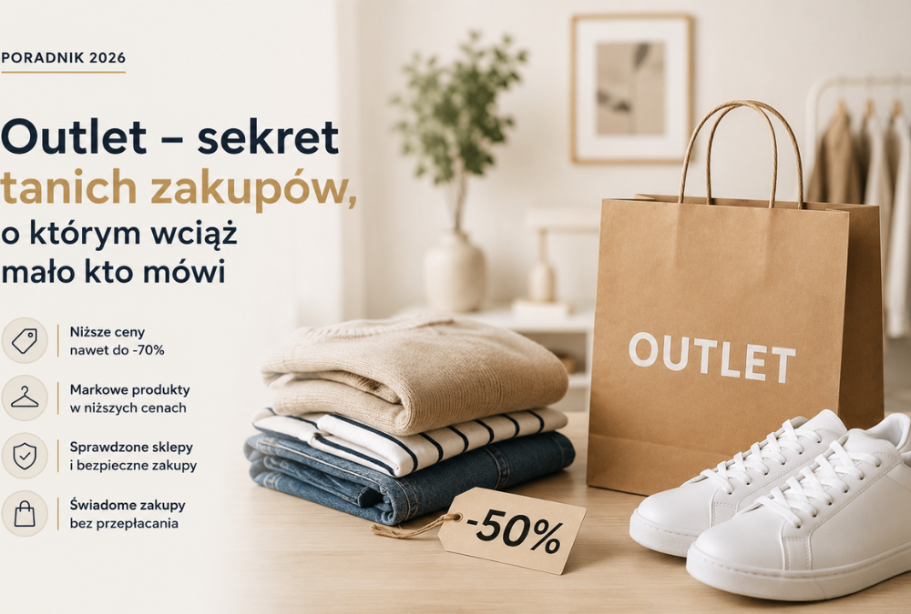 „Outlet – sekret tanich zakupów, o którym wciąż mało kto mówi”